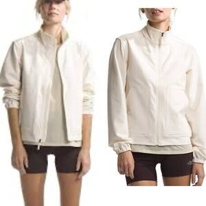 NWT The North Face Women's Willow Stretch Jacket in White Dune